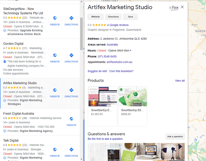 Google Business Listing